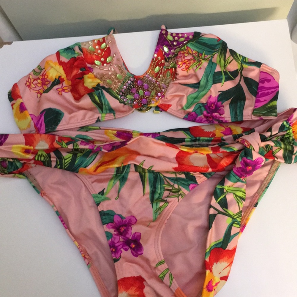 Pink Vs bikini set
